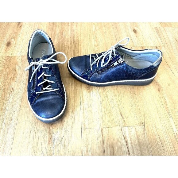 Dorking by Fluchos Karen Blue Shoes EU 37, US 6 - Picture 5 of 14